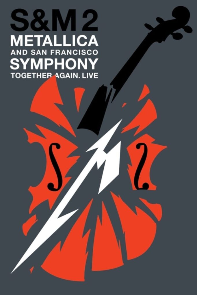Cartel Metallica Metallica and San Francisco Symphony Together again Livve Estudio YOBO