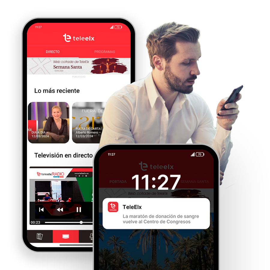 Notificaciones y Televisión en Directo Dalii Media